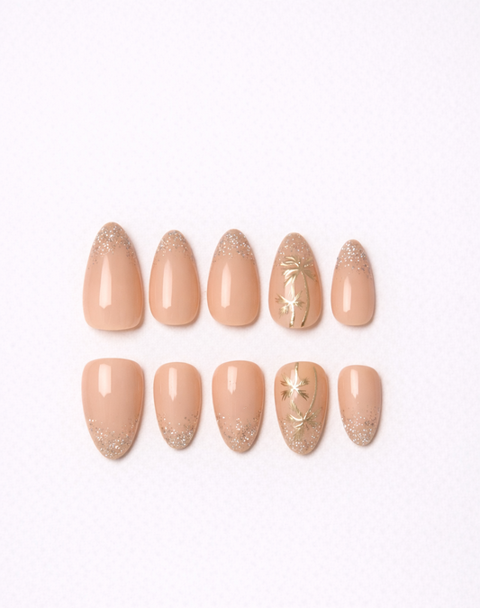 Champagne Palm Glow